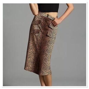 NWT Mare Mare x Anthropologie Midi Utility Skirt Medium
